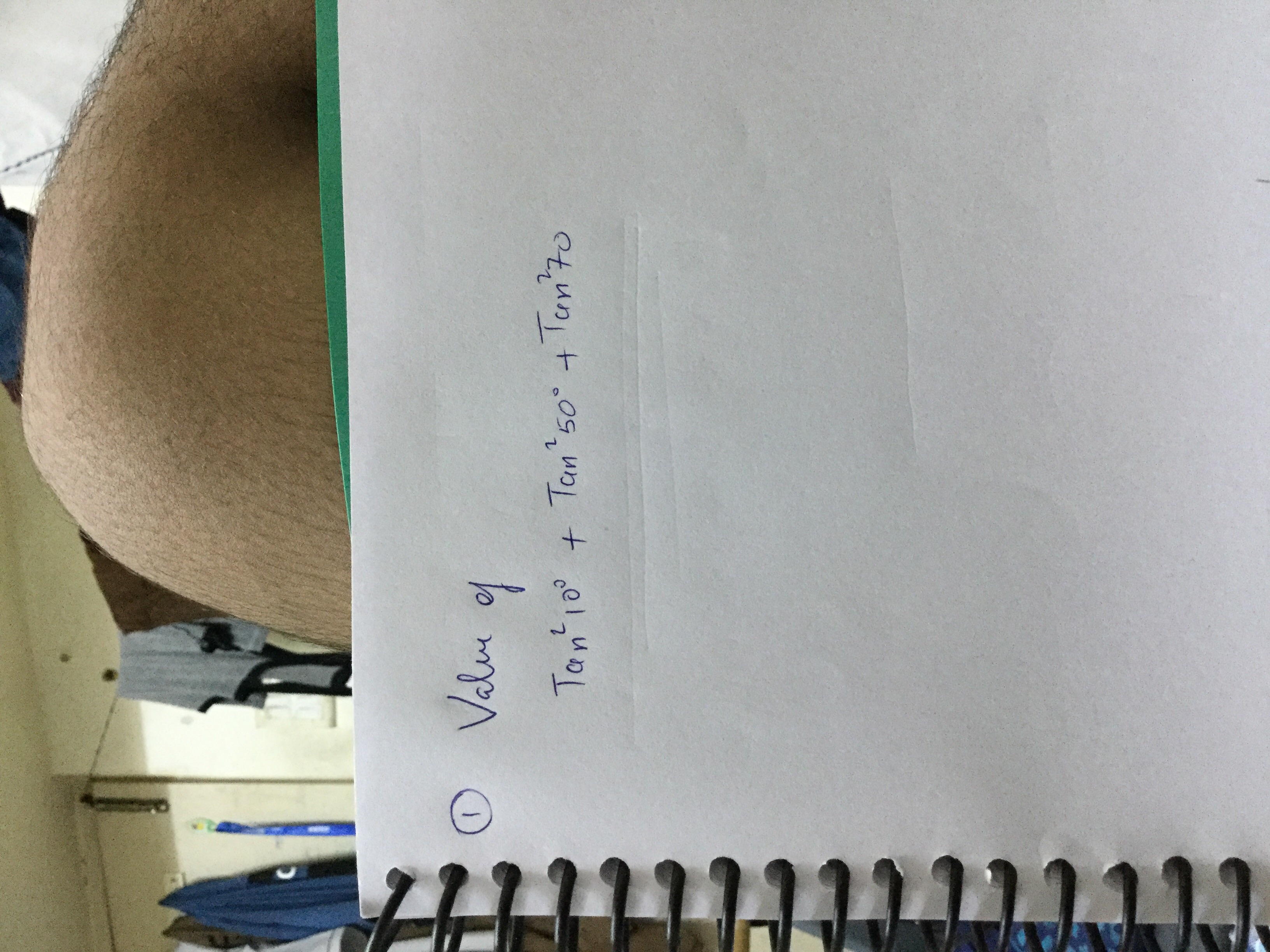 Question image for I am value of expression in the image. Please hel